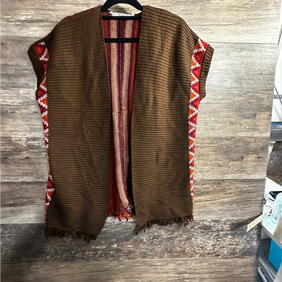 Cotton Emporium Multicolor Patterned Sweater - Picture 2 of 11